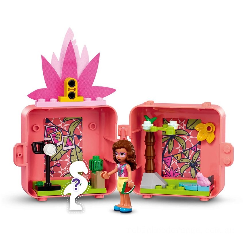 LEGO Friends: Olivia’s Flamingo Cube Set Series 4 (41662) - Clearance Sale