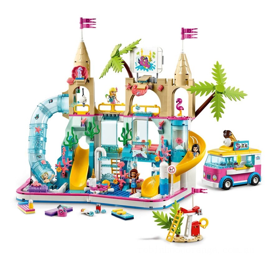 LEGO Friends: Summer Fun Water Park Resort Play Set (41430) - Clearance Sale