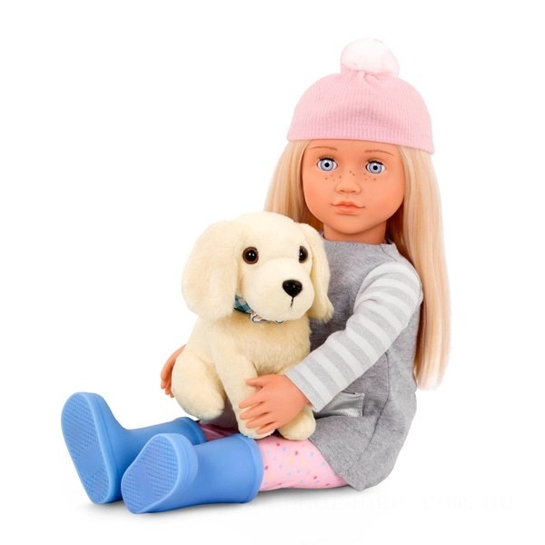 Our Generation Meagan Doll with Pet - Clearance Sale