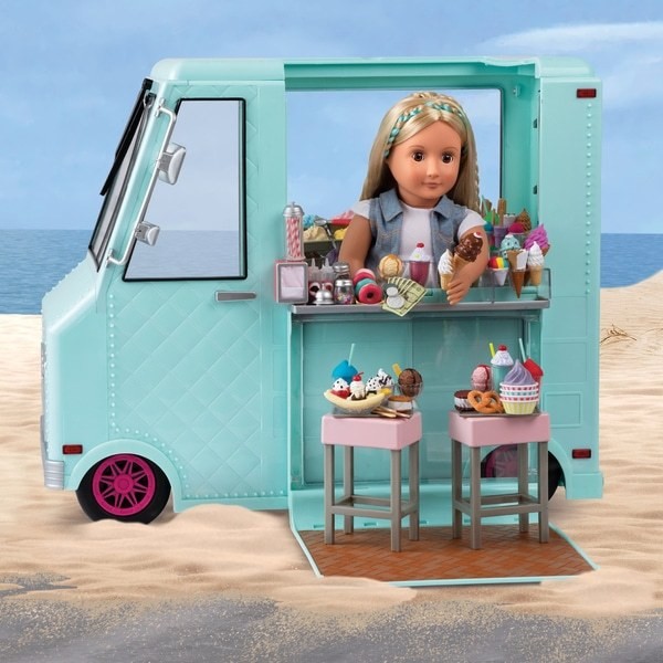 Our Generation Sweet Stop Ice Cream Truck - Clearance Sale