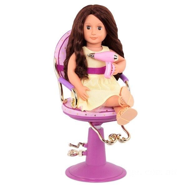 Our Generation Sitting Pretty Salon Chair Set - Clearance Sale