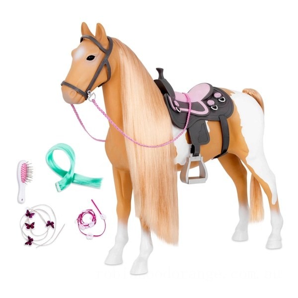 Our Generation Palamino Hair Play Horse - Clearance Sale