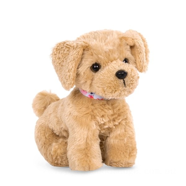 Our Generation 15cm Poseable Goldendoodle Pup - Clearance Sale