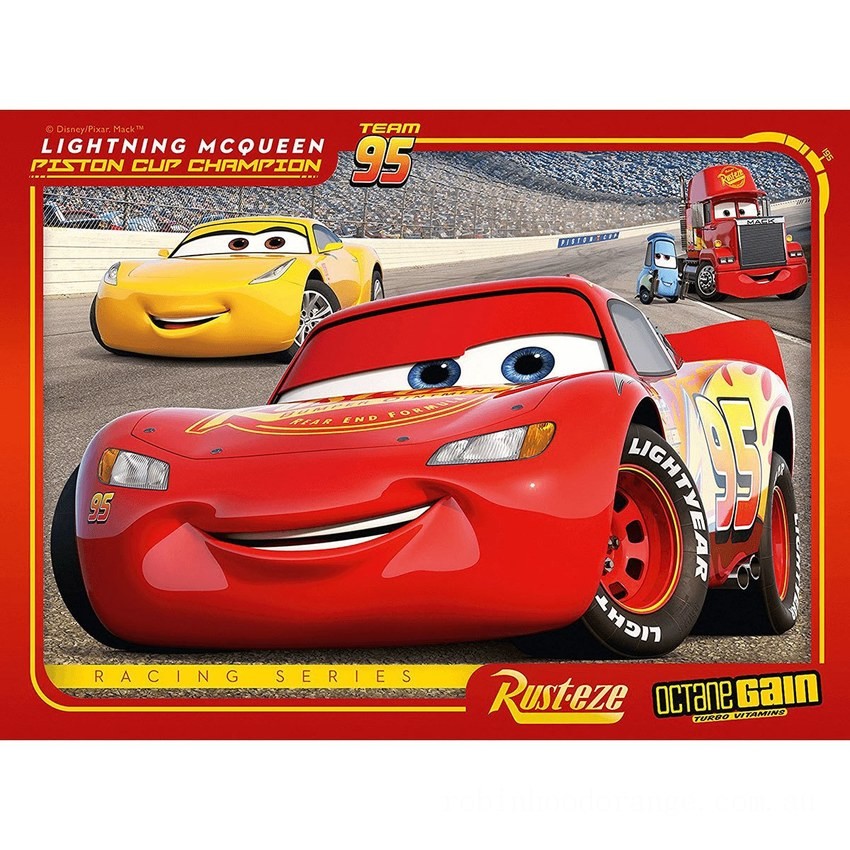 Ravensburger Cars 3 - 4 In A Box Jigsaw Puzzle - Clearance Sale