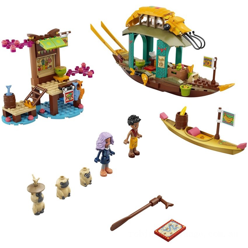 LEGO Disney Princess: Boun’s Boat Playset (43185) - Clearance Sale