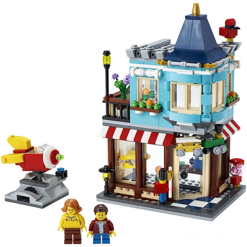 LEGO Creator: 3in1 Townhouse Toy Store Construction Set (31105) - Clearance Sale