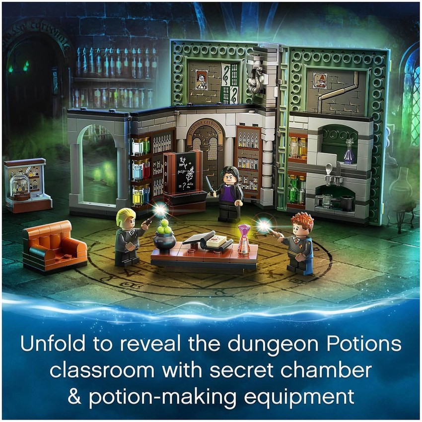 LEGO Harry Potter: Hogwarts Potions Class Building Set (76383) - Clearance Sale
