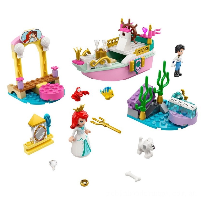 LEGO Disney Princess Ariel's Celebration Boat - 43191 - Clearance Sale