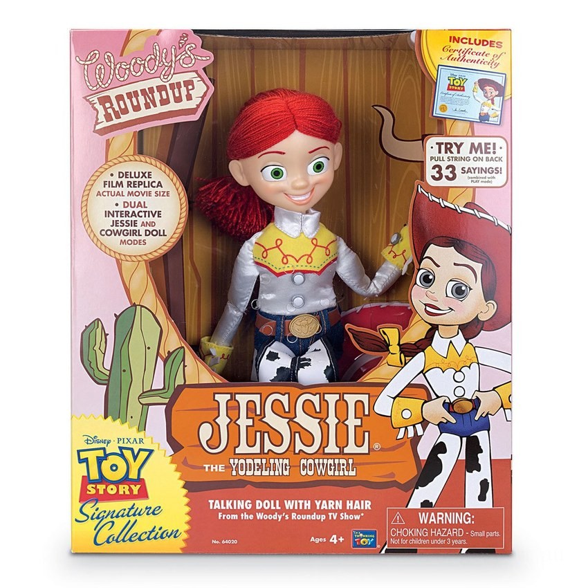 Disney Pixar Toy Story 4 Collection Figure - Jessie The Yodelling Cowgirl - Clearance Sale