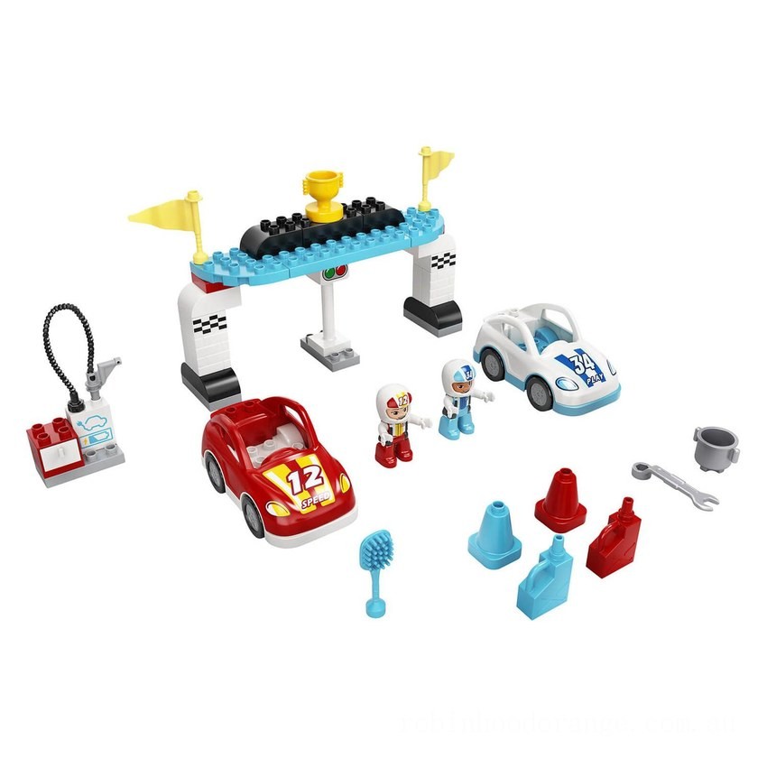 LEGO DUPLO Town Race Cars Toy for Toddlers (10947) - Clearance Sale
