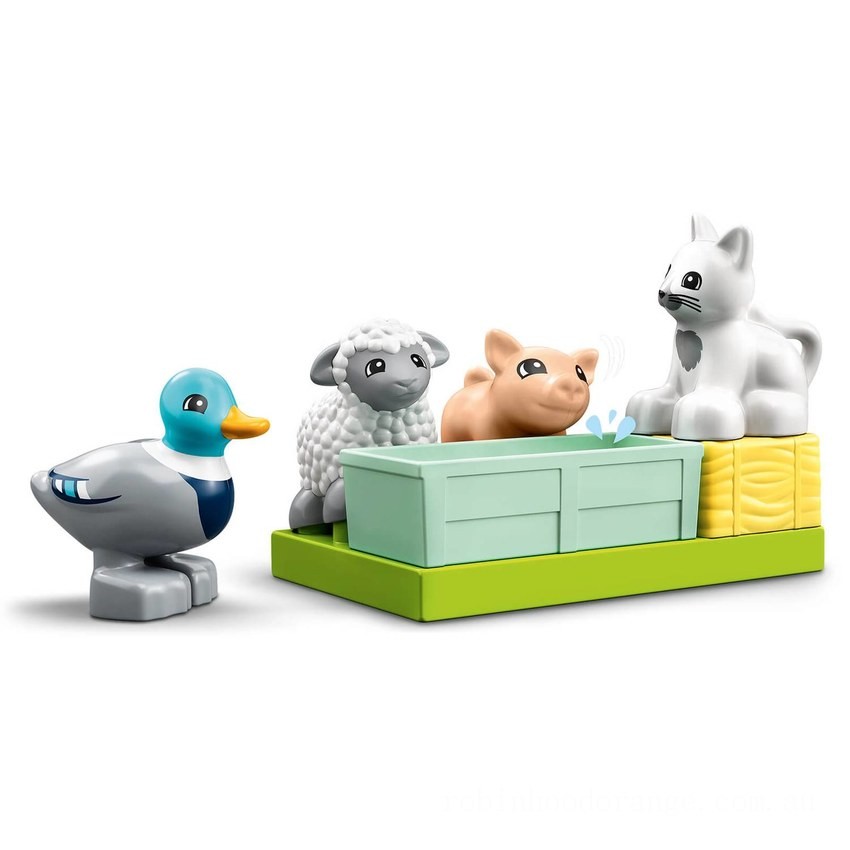 LEGO DUPLO Town: Farm Animal Care Toy for Toddlers (10949) - Clearance Sale