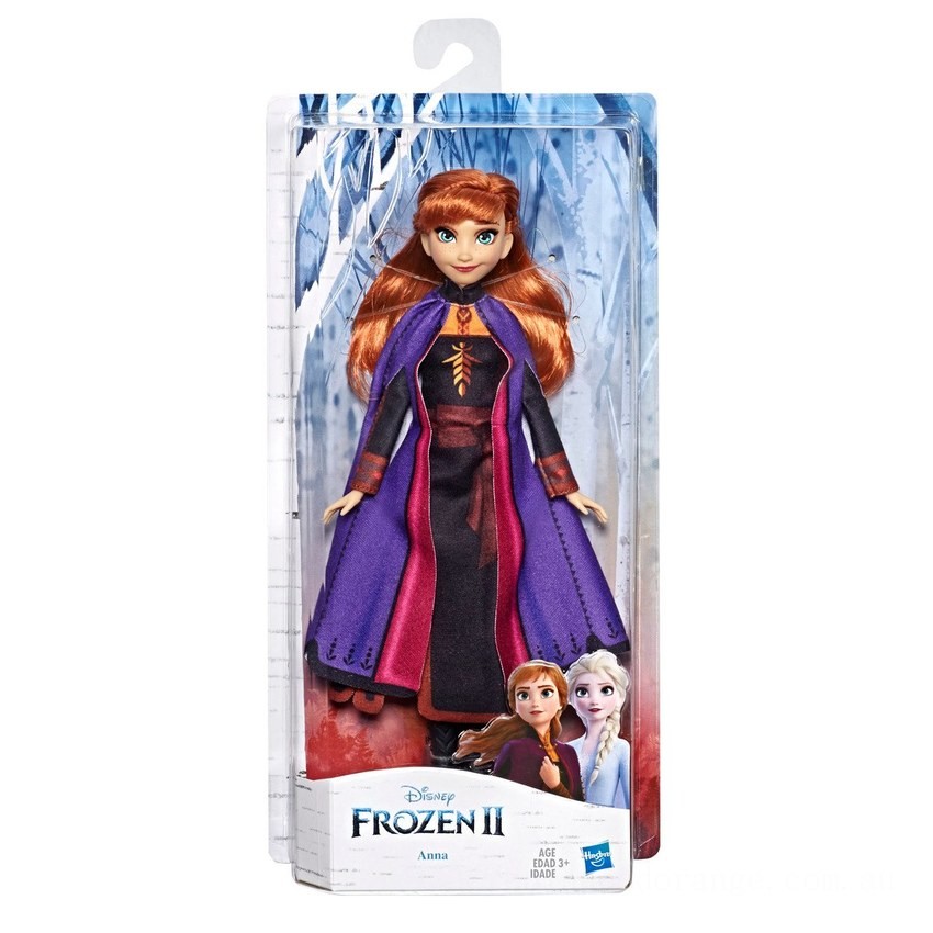 Disney Frozen 2 - Anna Fashion Doll - Clearance Sale
