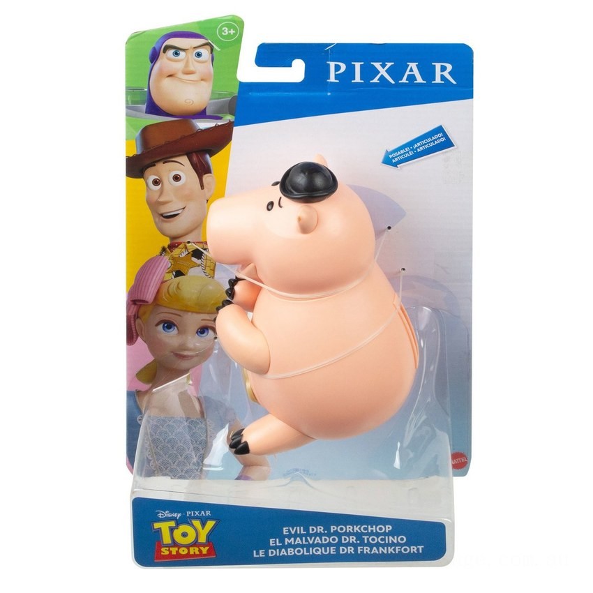 Disney Pixar Toy Story Evil DR. Porkchop - Clearance Sale