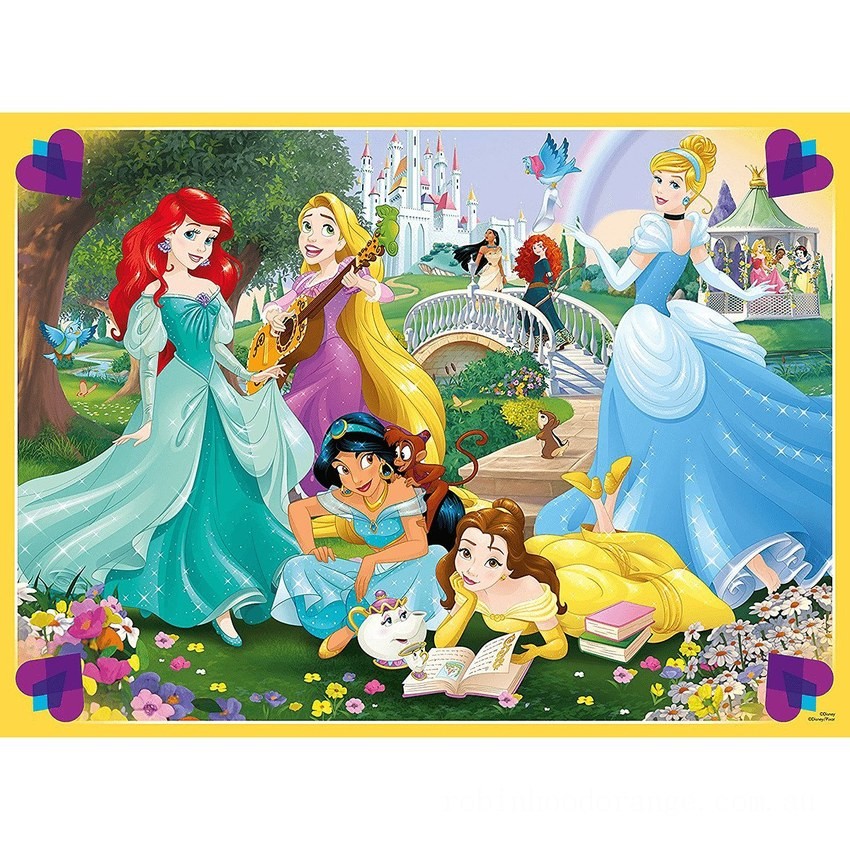 Ravensburger Disney Princess Style 2 XXL Puzzle - 100 Pieces - Clearance Sale