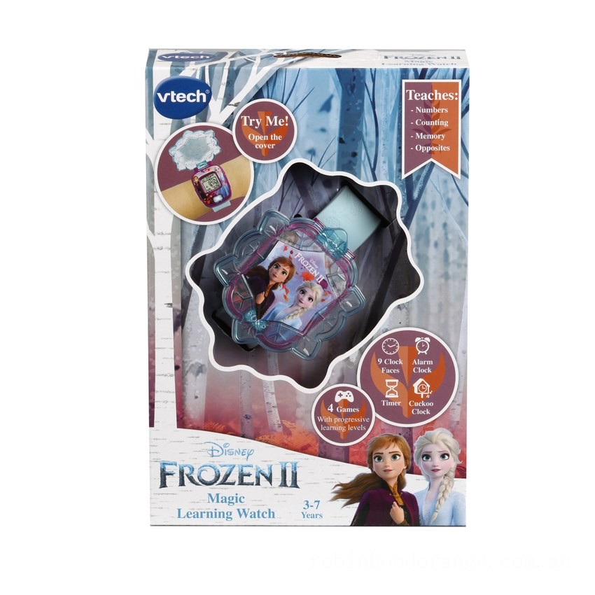 Vtech Disney Frozen 2 Magic Learning Watch - Clearance Sale