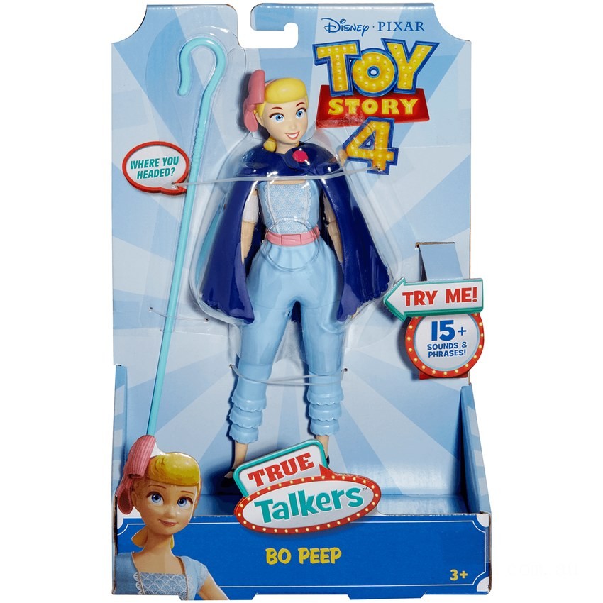 Disney Pixar Toy Story 4 - Talking Bo Peep - Clearance Sale