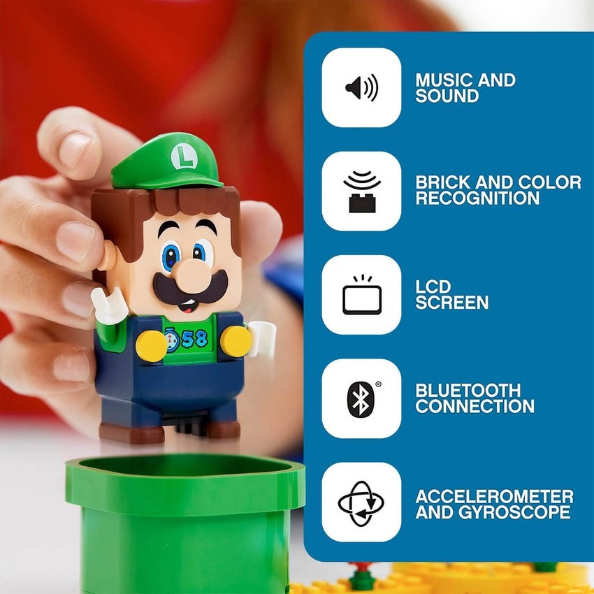 LEGO Super Mario Adventures Luigi Starter Course Toy (71387) - Clearance Sale