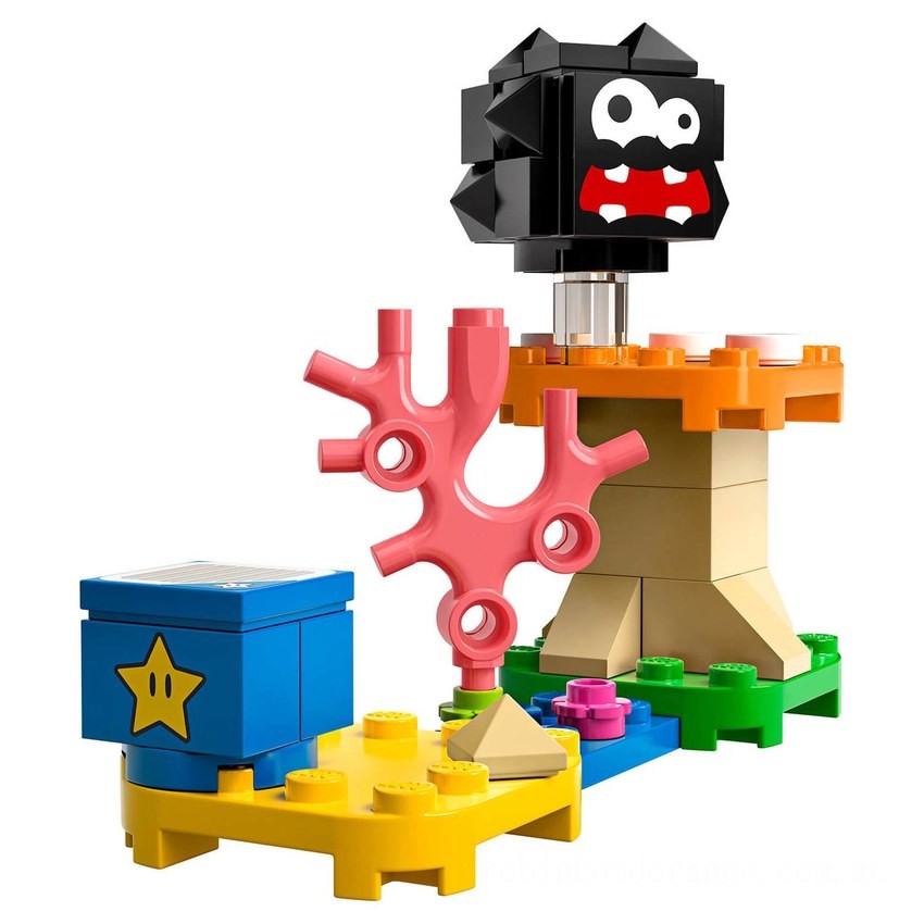 LEGO® Super Mario™: Fuzzy &amp; Mushroom Platform Expansion Set (30389) - Clearance Sale