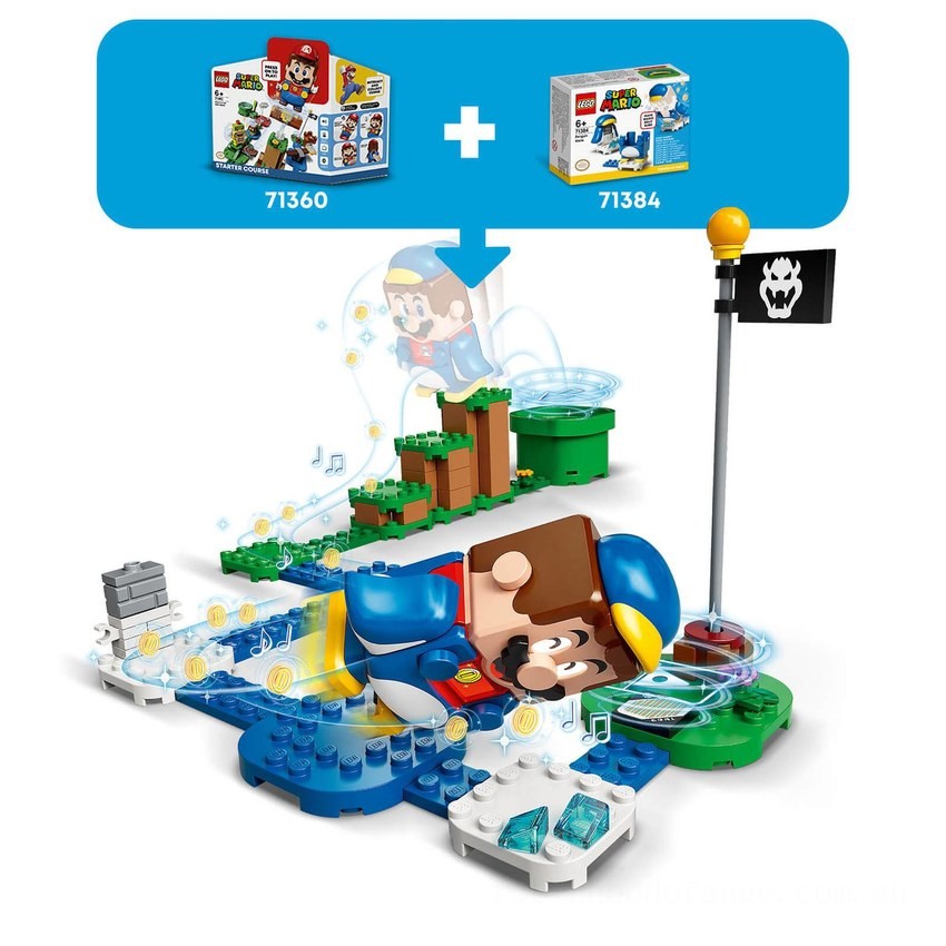 LEGO Super Mario Penguin Mario Power-Up Pack (71384) - Clearance Sale