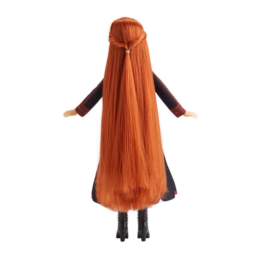 Disney Frozen 2 - Sister Styles Anna Fashion Doll - Clearance Sale
