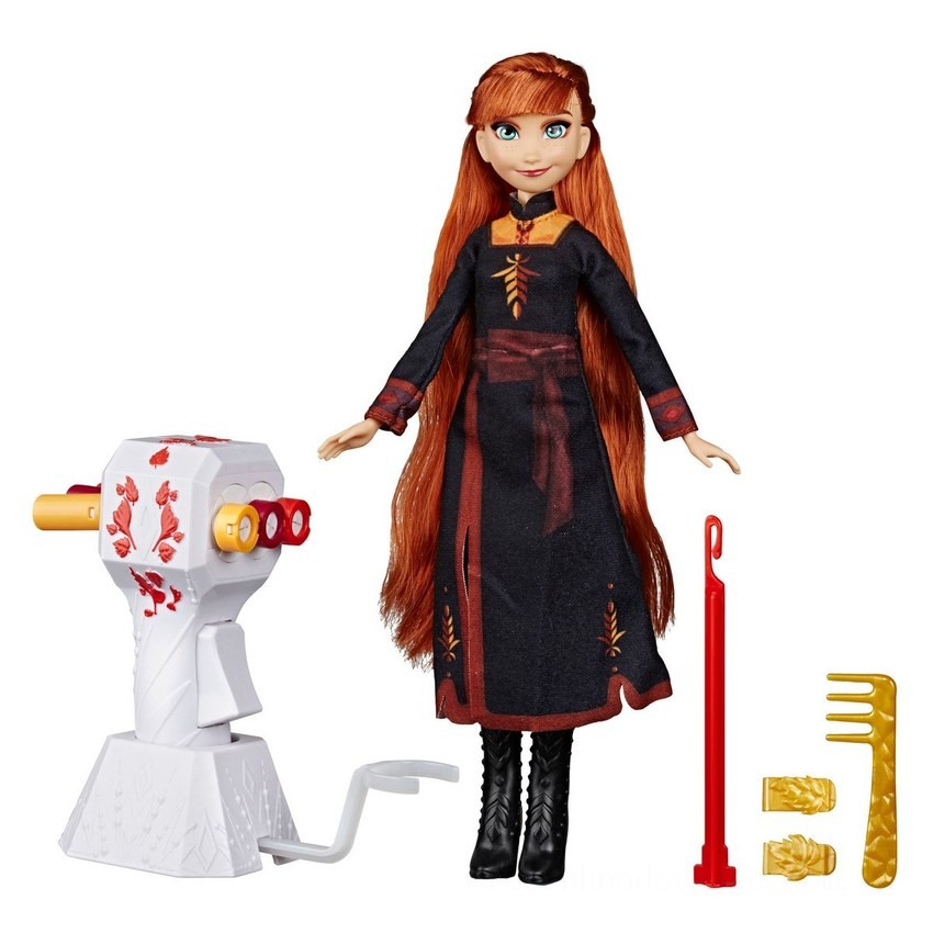 Disney Frozen 2 - Sister Styles Anna Fashion Doll - Clearance Sale