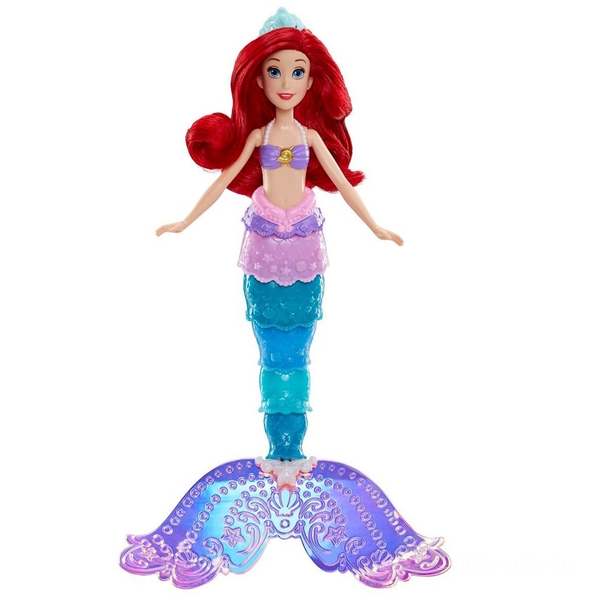 Disney Princess Doll - Rainbow Reveal Ariel - Clearance Sale