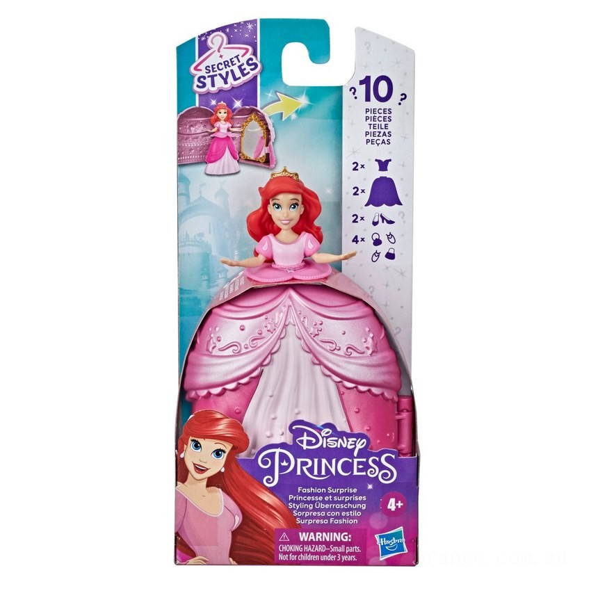 Disney Princess Doll - Skirt Surprise Ariel - Clearance Sale