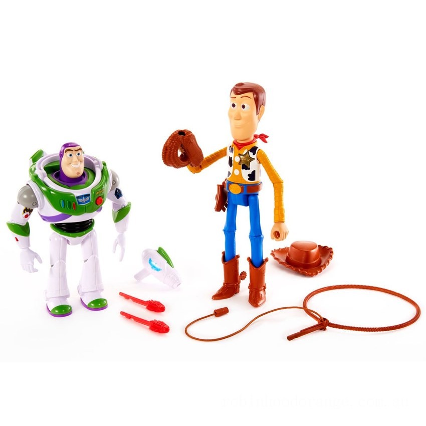Disney Pixar Toy Story 4 - Woody And Buzz Lightyear - Clearance Sale