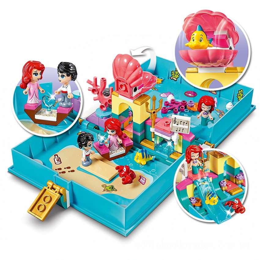 LEGO Disney Princess Ariel's Storybook Adventures - 43176 - Clearance Sale