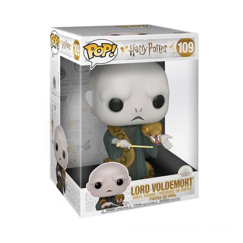 Harry Potter Voldemort with Nagini 10-Inch Funko Pop! Vinyl - Clearance Sale