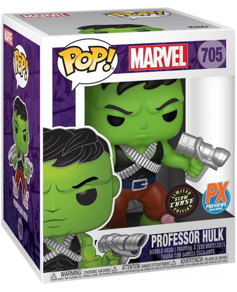 PX Previews Marvel Professor Hulk 6&quot; EXC Funko Pop! Vinyl - Clearance Sale