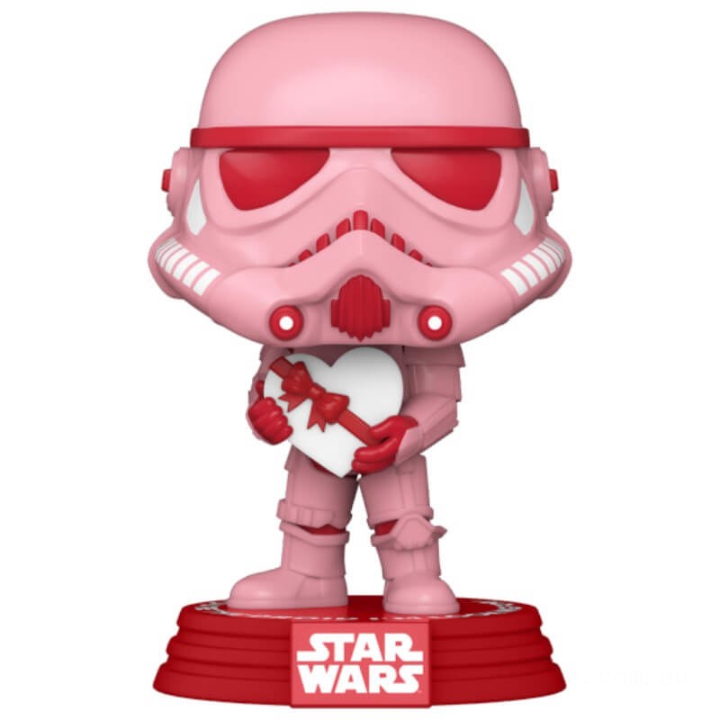 Star Wars Valentines Stormtrooper with Heart Funko Pop! Vinyl - Clearance Sale
