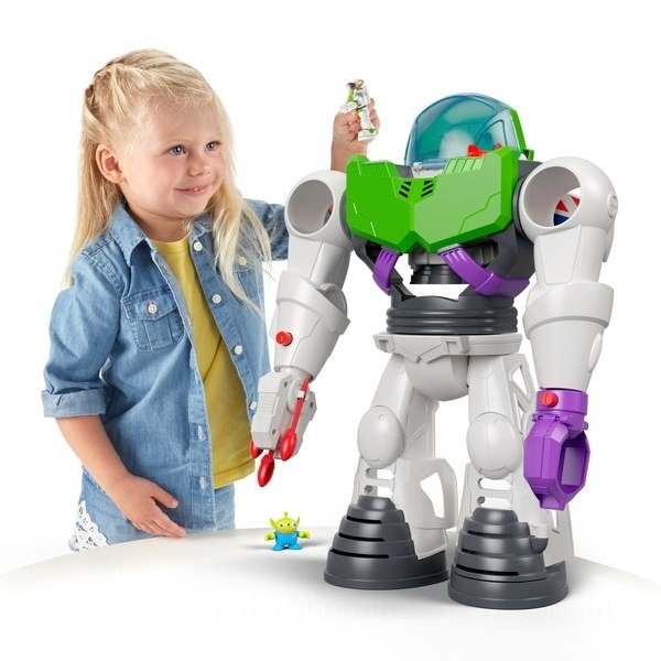 Imaginext Toy Story Buzz Lightyear Robot Playset on Sale