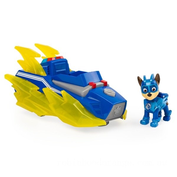PAW Patrol Charged Up Vehicle - Chase on Sale