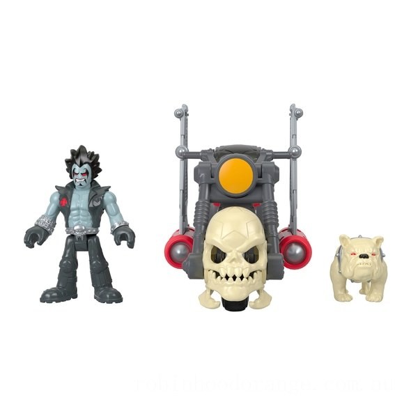 Imaginext DC Super Friends Lobo and Motorcycle on Sale