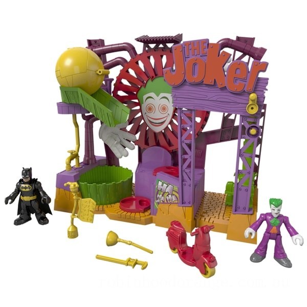 Fisher-Price Imaginext Joker Laff Factory on Sale