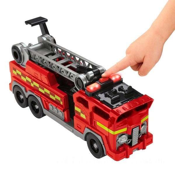 Imaginext City Fire Engine Vehicle and Figure Set on Sale