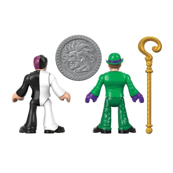 Imaginext DC Superfriends Riddler and Two Face on Sale