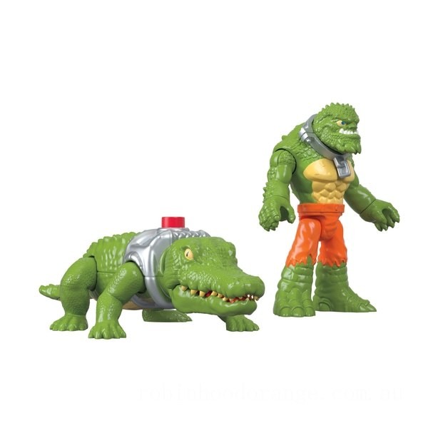 Imaginext DC Superfriends K Croc and Crocodile on Sale