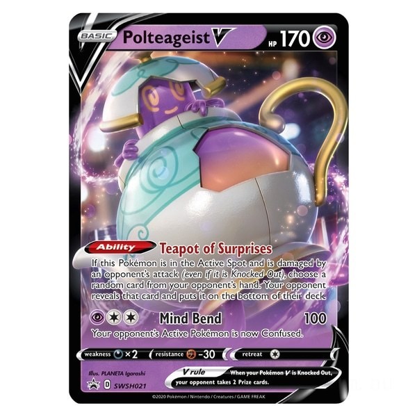 Pokémon Trading Card Game: Polteageist-V Box - Clearance Sale