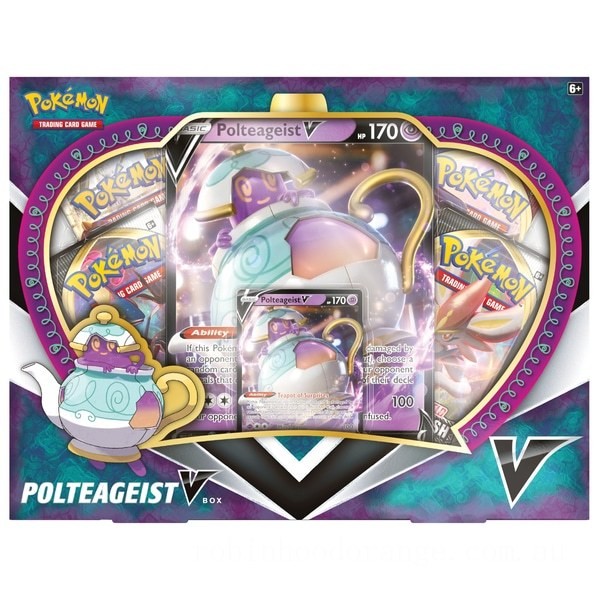 Pokémon Trading Card Game: Polteageist-V Box - Clearance Sale