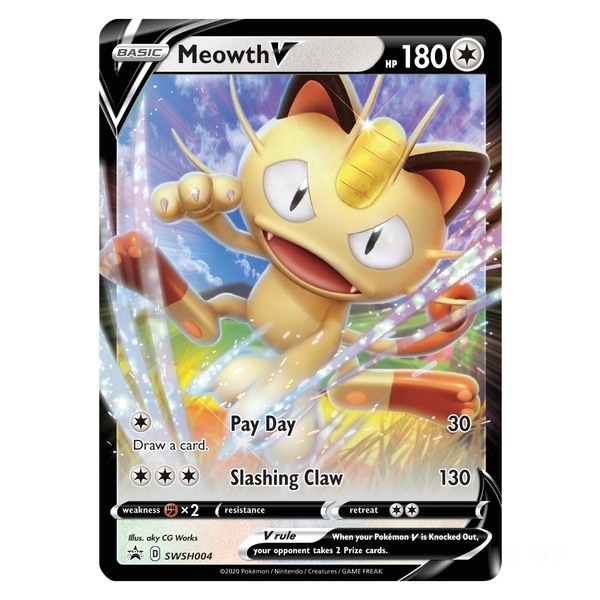 Pokémon Trading Card Game: Meowth VMAX Special Collection - Clearance Sale