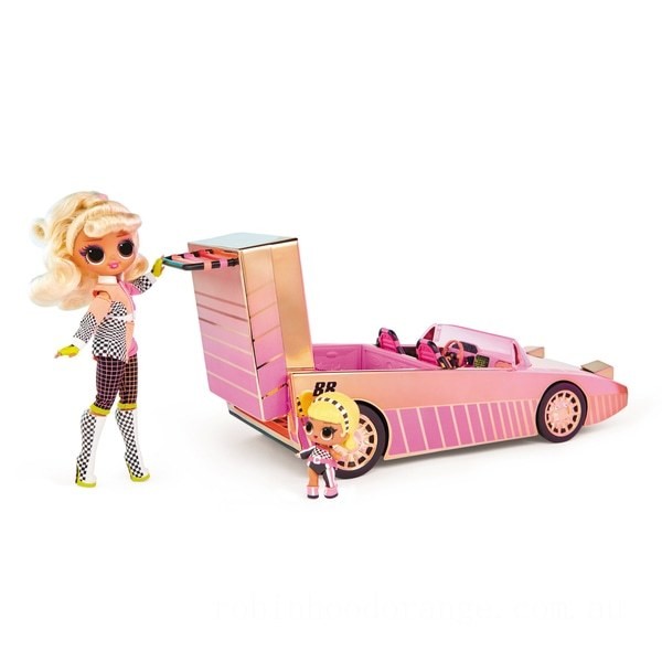 L.O.L. Surprise! Car-Pool Coupe with Doll - Clearance Sale