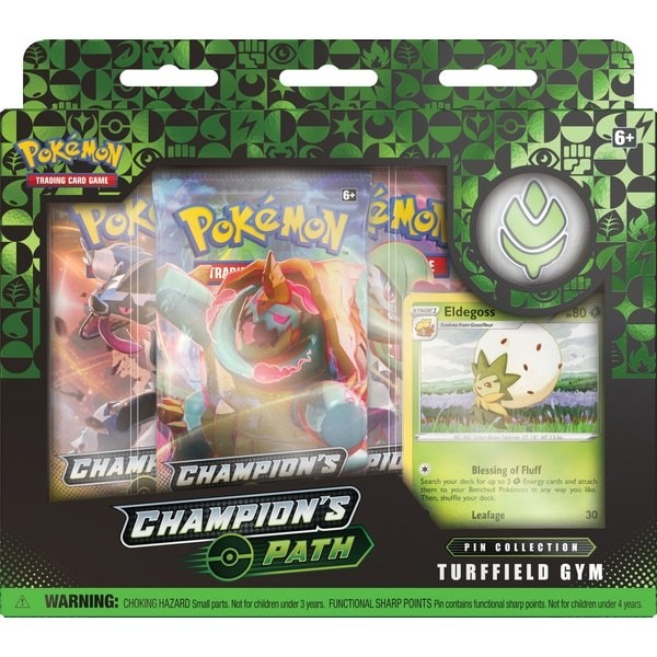 Pokémon Trading Card Game: Champion's Path Pin Collection Assortment - Clearance Sale