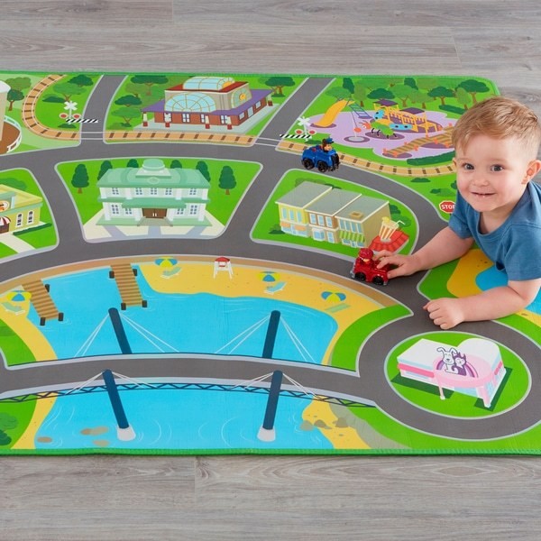 PAW Patrol Mega Mat with Two Vehicles on Sale