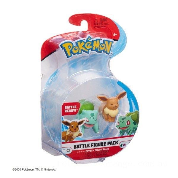 Pokemon Battle Pack: Bulbasaur &amp; Eevee - Clearance Sale