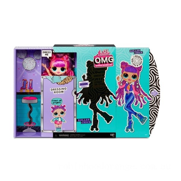 L.O.L. Surprise! O.M.G. Fashion Dolls Series 3 Disco Sk8er - Clearance Sale