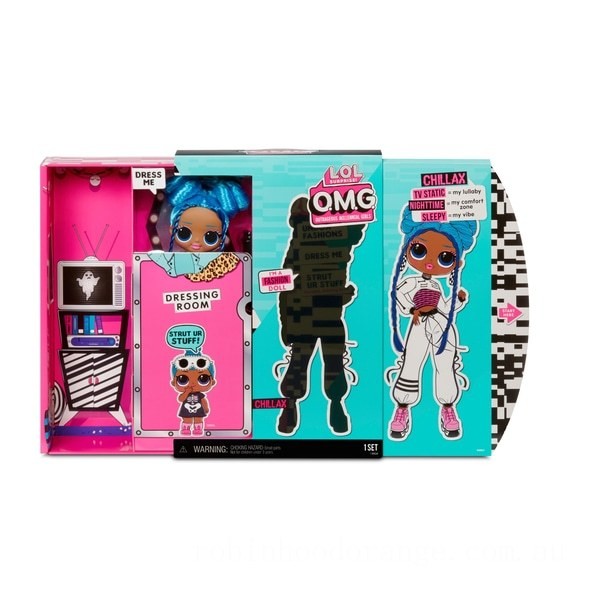L.O.L. Surprise! O.M.G. Chillax Fashion Doll with 20 Surprises - Clearance Sale