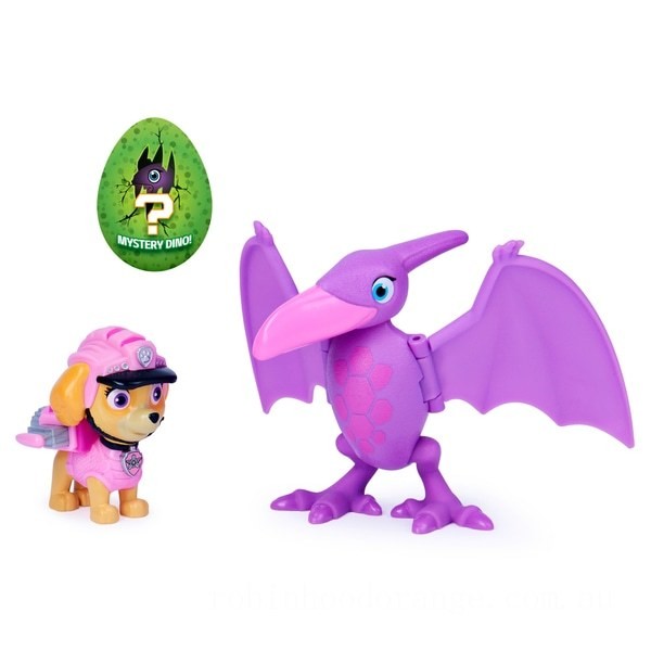 PAW Patrol Dino Rescue Pup and Dinosaur Action Figure Assortment on Sale