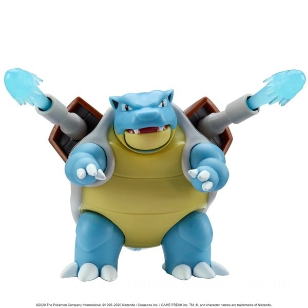 Pokémon Blastoise 11cm Battle Feature Figure - Clearance Sale